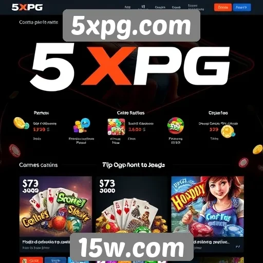 Análise das características do site 5xpg